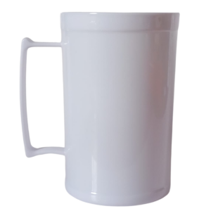 Caneca de chopp branca 500ml